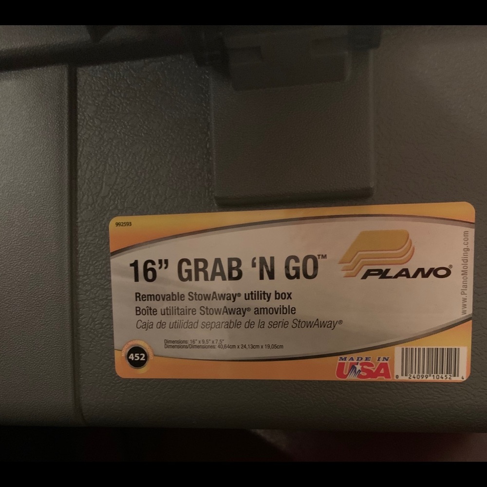Great Removable Stowaway Utility Box - Picture 7 of 7